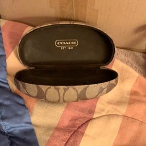Coach eyeglass case